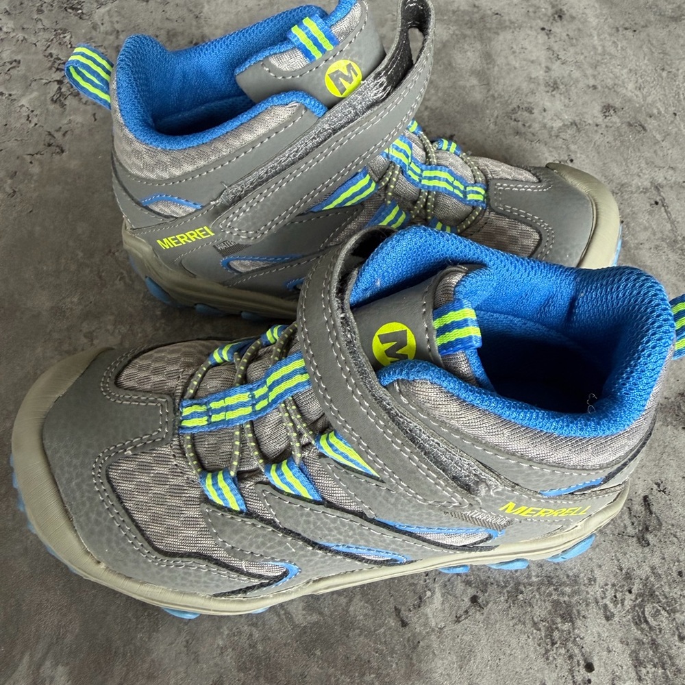 Merrell Kids' Gray and Blue Boots